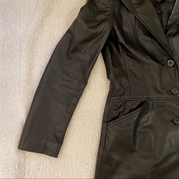 Vintage New York Speed Black Women’s Trench Coat - Picture 3 of 9